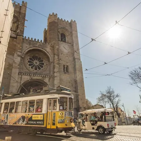 135 A - In Tranquil Flat Alfama Sé&castle Apartamento Lisboa
